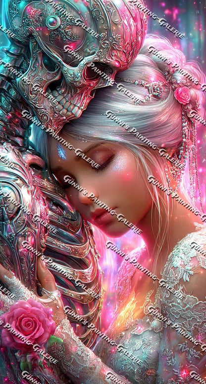 Unsterbliche Liebe by Elly_A.I. 70x130 280 Farben