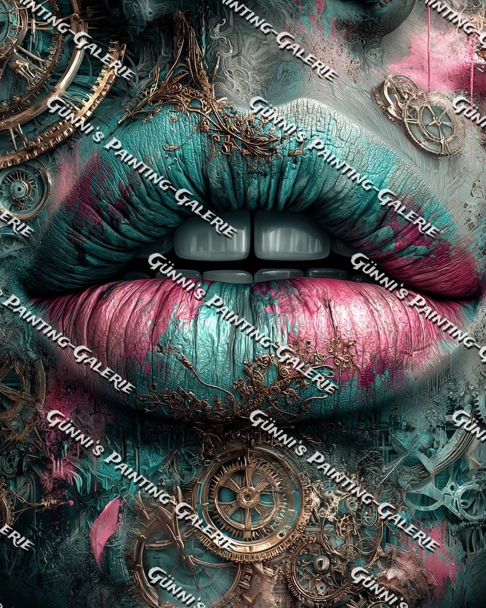 Steamkiss by Elly_A.I. 80x100 230 Farben