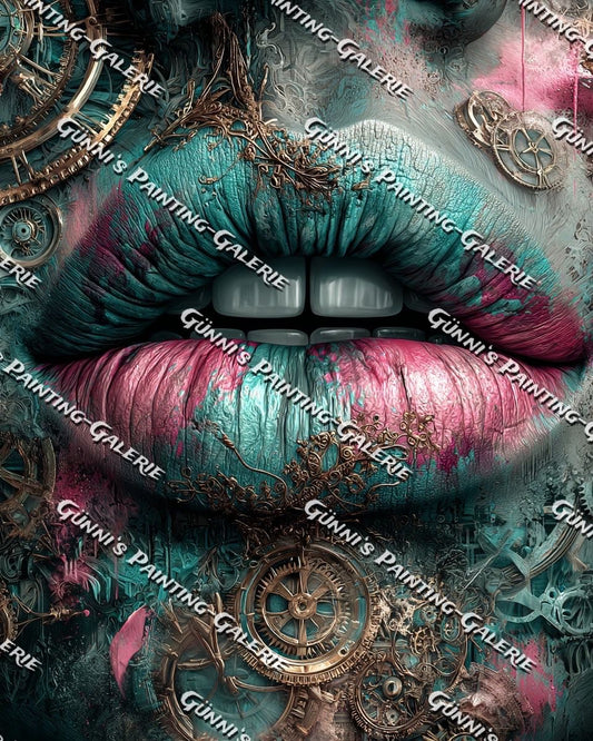 Steamkiss by Elly_A.I. 80x100 230 Farben