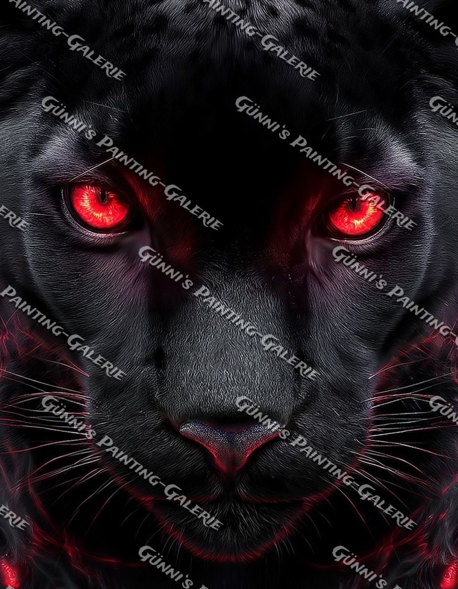 Der Jäger der Dunkelheit by illumaris KI_Art 60x90 100 Farben