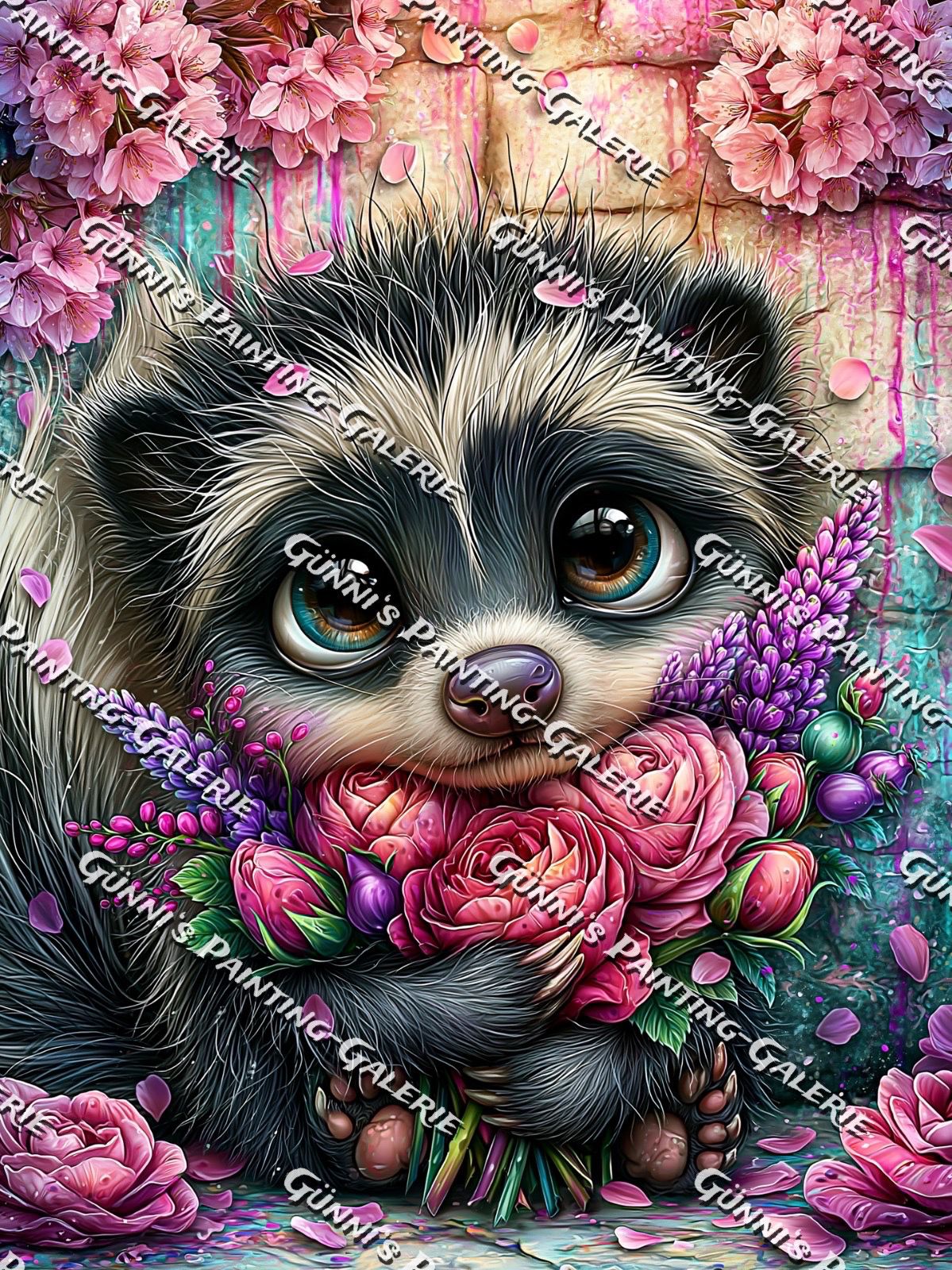 Der kleine Rosenhüter by Andy‘s_AI_Art 75x100 290 Farben
