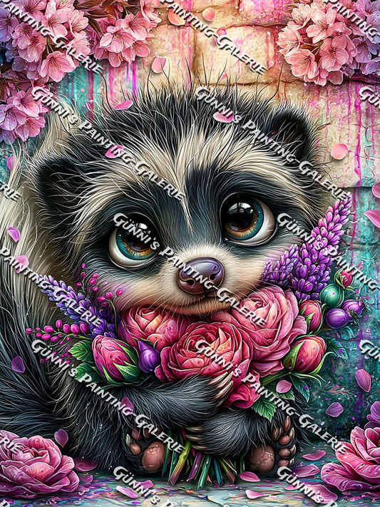 Der kleine Rosenhüter by Andy‘s_AI_Art 75x100 290 Farben