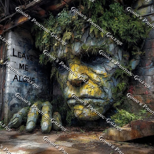 Lass mich allein by QN 90x90 170 Farben