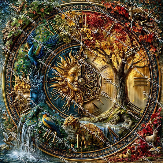 Das Herz der Jahreszeiten by QN 100x100 320 Farben
