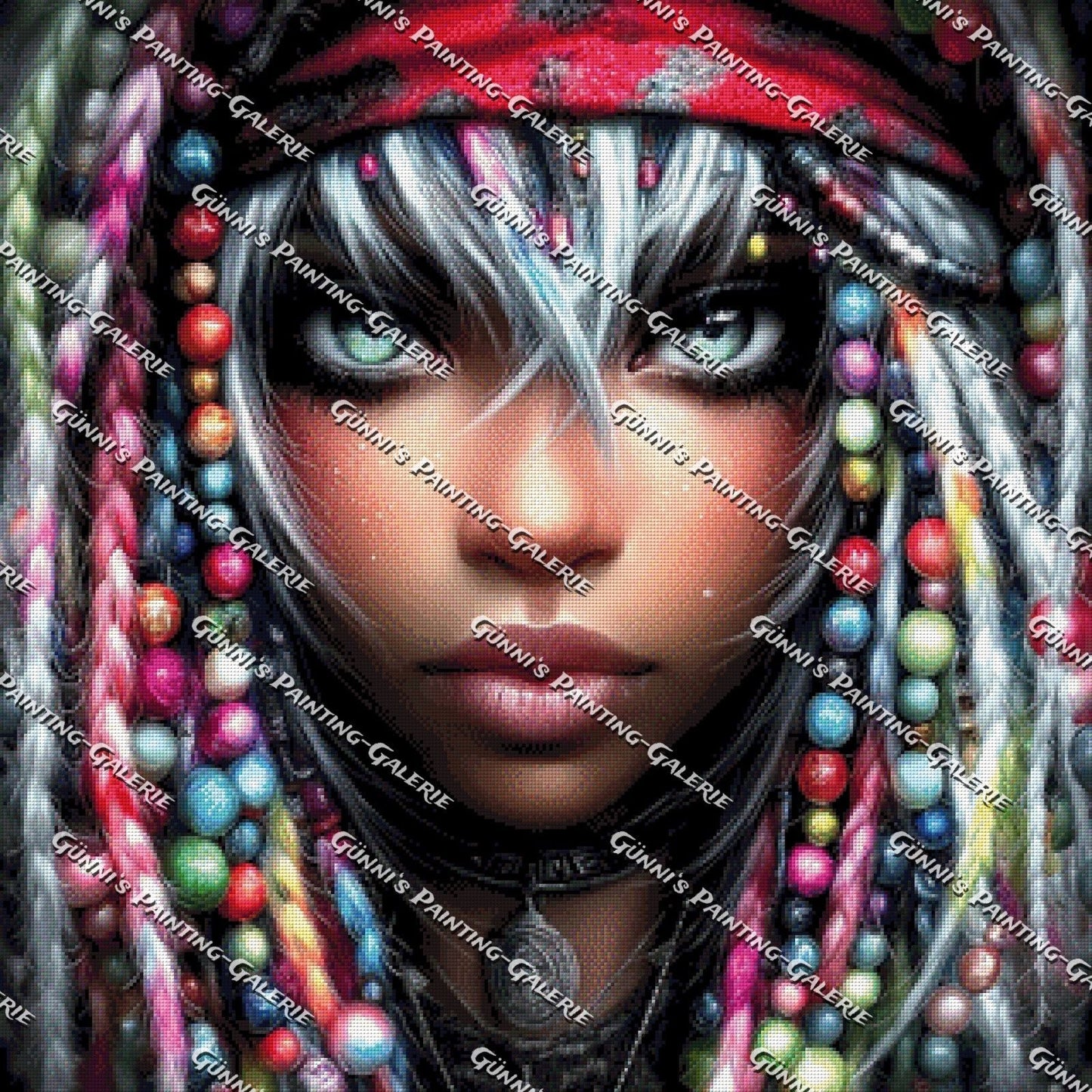 Die Farben der Freiheit by illumaris KI_Art 80x80 295 Farben
