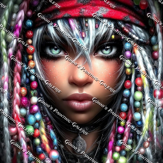 Die Farben der Freiheit by illumaris KI_Art 80x80 295 Farben