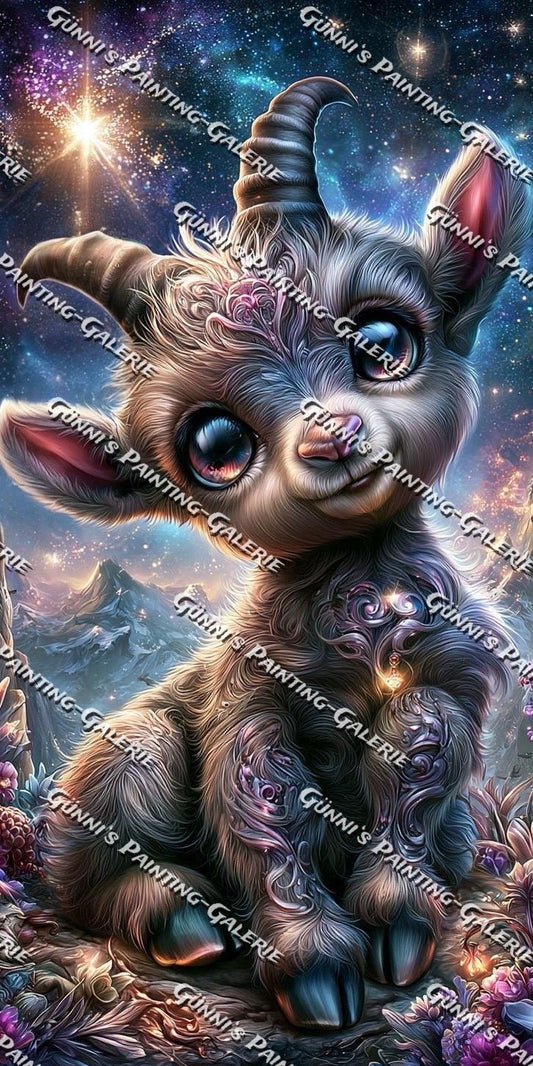 Das Zauberböckchen by illumaris KI_Art 60x120 245 Farben