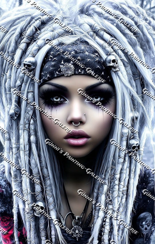 Das Schweigen der Seelen by illumaris KI_Art 70x110 130 Farben