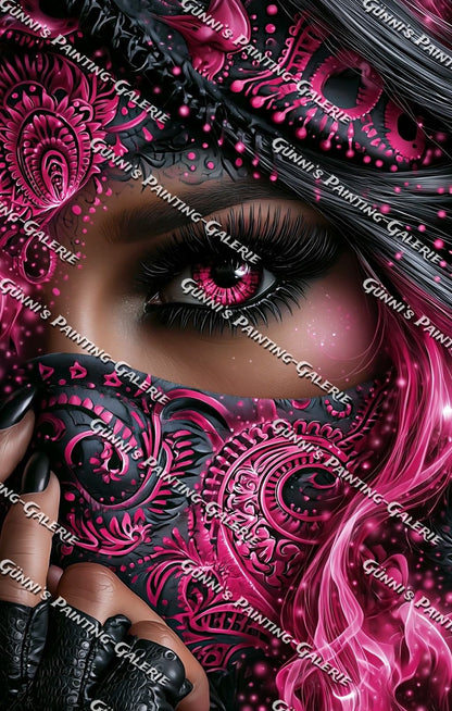 Verhüllte Magie by Andy‘s_AI_Art 70x110 150 Farben