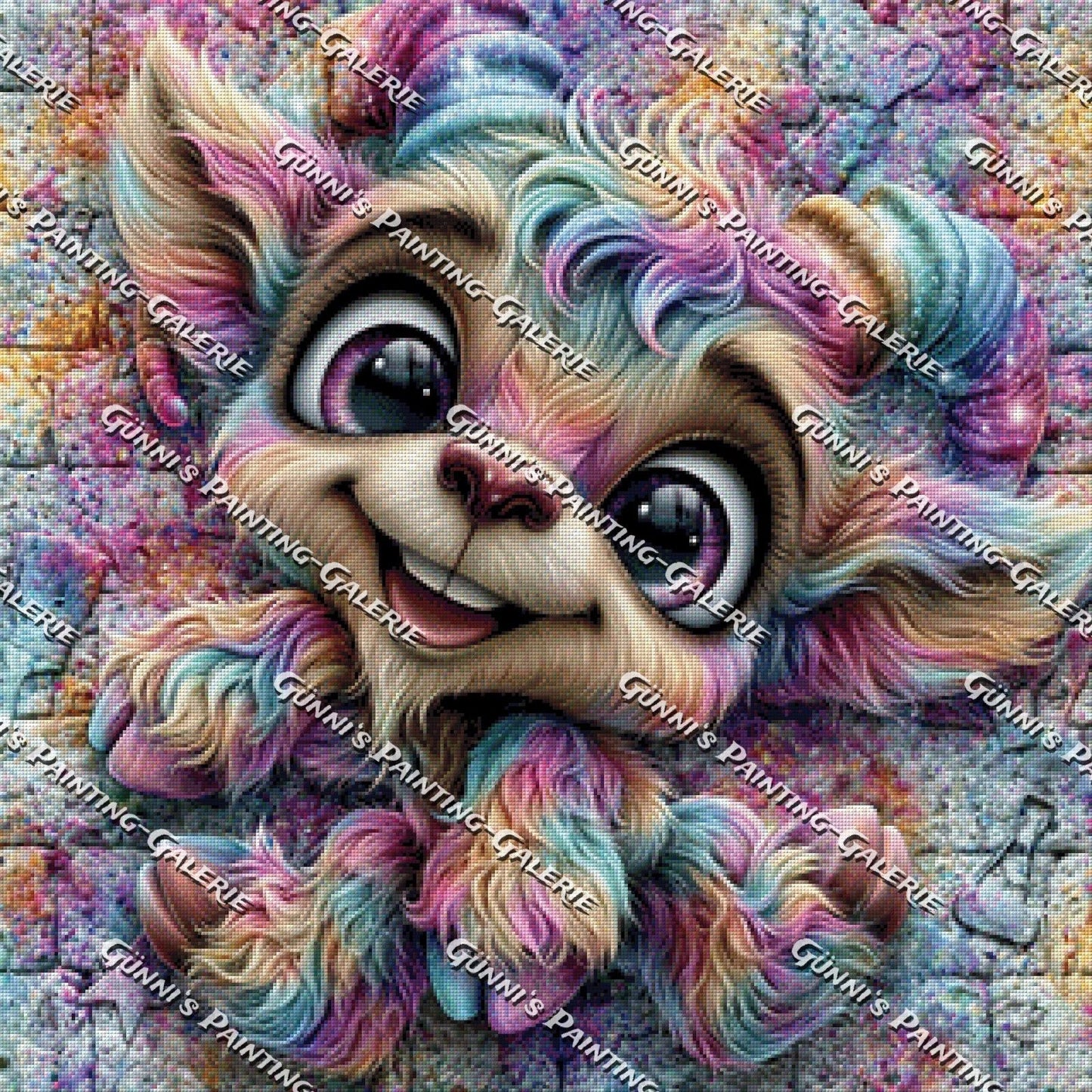 Pastellpfötchen by Andy‘s_AI_Art 80x80 250 Farben