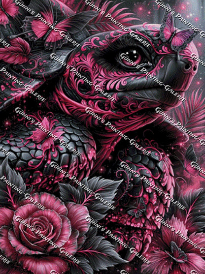 Moonlight Turtle by Andy‘s_AI_Art 75x100 150 Farben