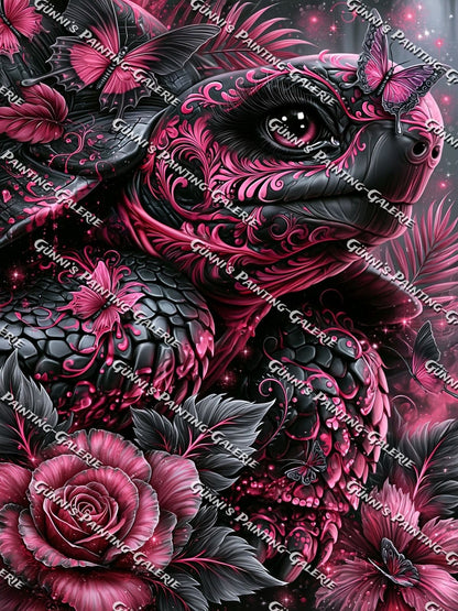 Moonlight Turtle by Andy‘s_AI_Art 75x100 150 Farben