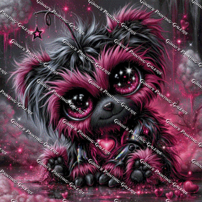 Funkelherz II by Andy‘s_AI_Art 80x80 170 Farben