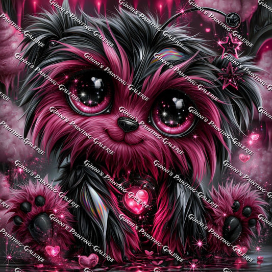 Funkelherz by Andy‘s_AI_Art 80x80 170 Farben