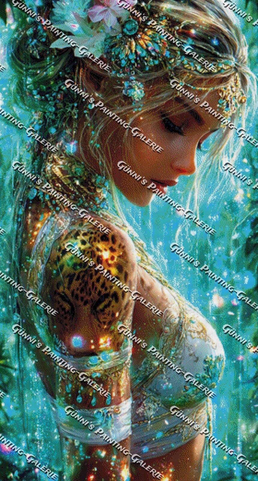Prinzessin der tausend Lichter by Elly_A.I. 70x130 285 Farben