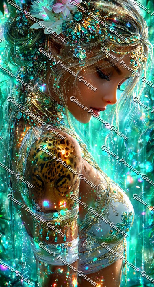 Prinzessin der tausend Lichter by Elly_A.I. 70x130 285 Farben
