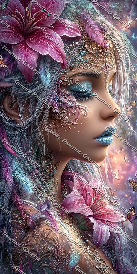 Blütenstaub der Sterne by Elly_A.I. 60x120 250 Farben