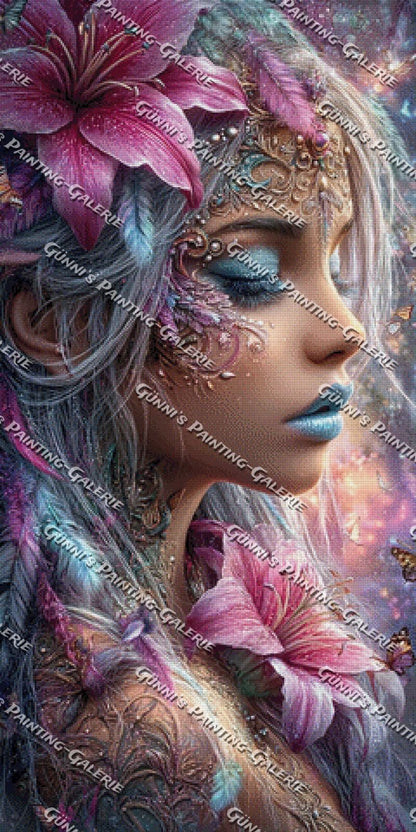 Blütenstaub der Sterne by Elly_A.I. 60x120 250 Farben