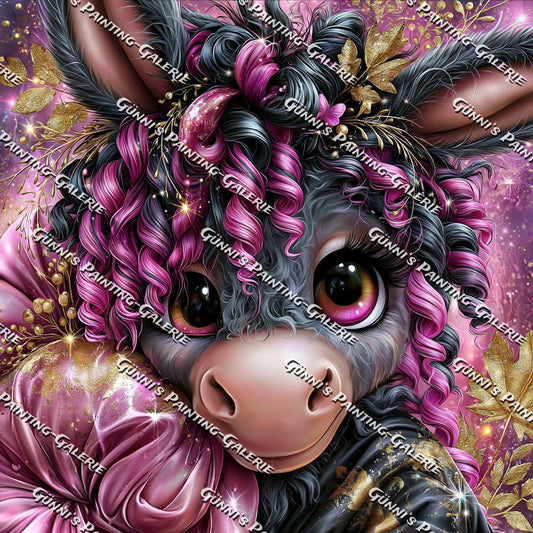 Locki der Esel by Andy‘s_AI_Art 80x80 215 Farben