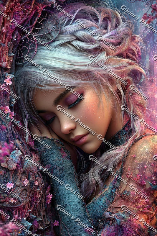 Die Hüterin der Träume by Elly_A.I. 80x120 180 Farben