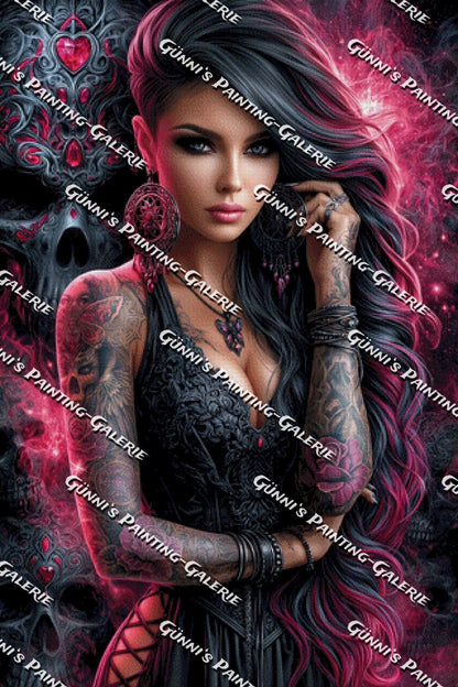 Die Schönheit der Nacht by Andy‘s_AI_Art 80x120 205 Farben