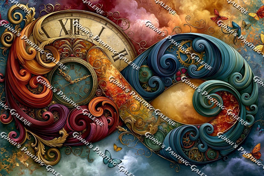 Infinity of Time by QN 120x80 275 Farben