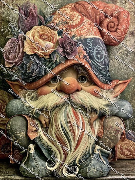 Der kleine Blumenzauberer by QN 75x100 195 Farben