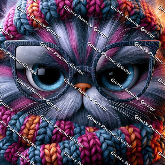 Wollpfötchen by illumaris KI_Art 80x80 240 Farben