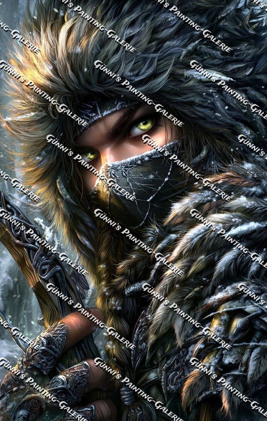 Ruf der Wildnis by illumaris KI_Art 70x110 195 Farben