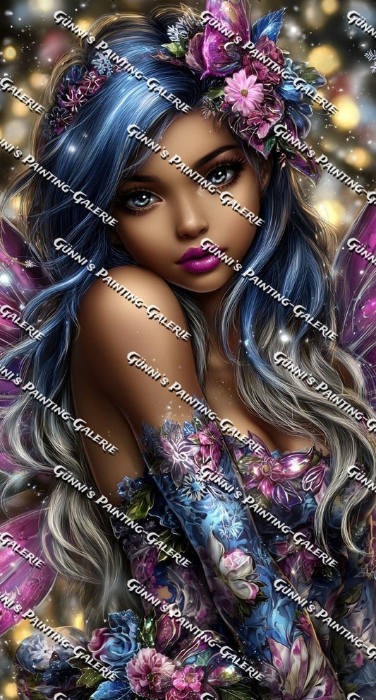 Die Hüterin des Feenlichts by illumaris KI_Art 70x130 270 Farben