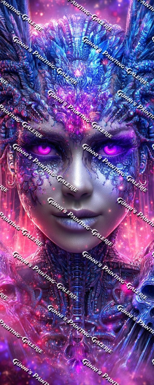 Das Kristallorakel by Elly_A.I. 60x150 160 Farben