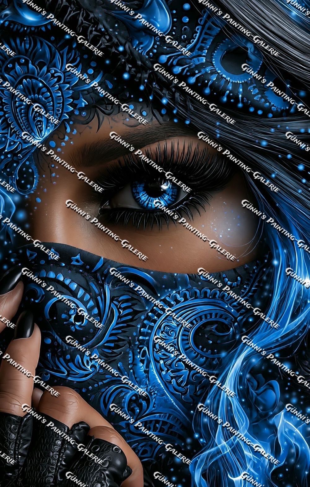 Verhüllte Magie II by Andy‘s_AI_Art 70x110 120 Farben