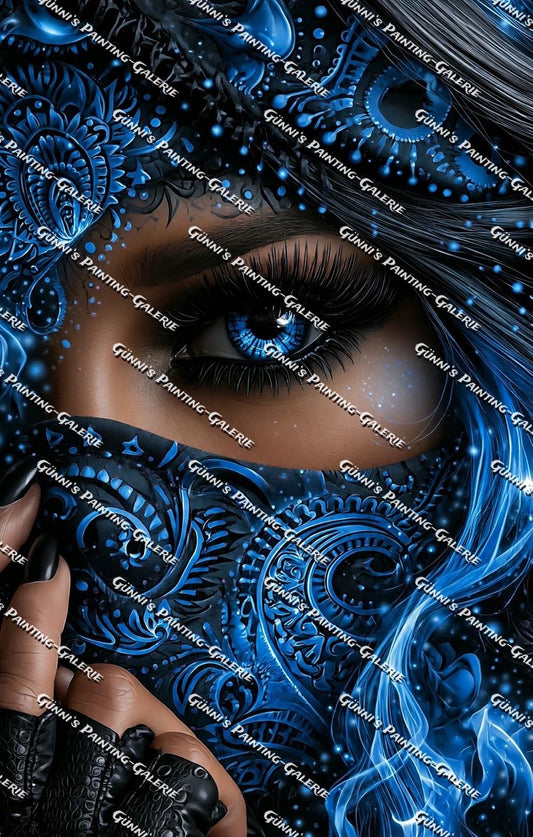 Verhüllte Magie II by Andy‘s_AI_Art 70x110 120 Farben