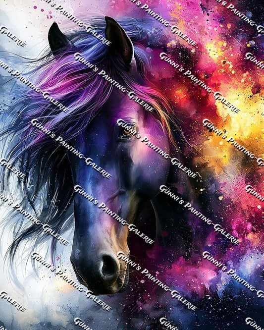 Wildes Herz by illumaris KI_Art 80x100 290 Farben