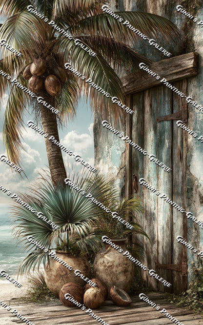 Karibische Träume by QN 75x120 140 Farben