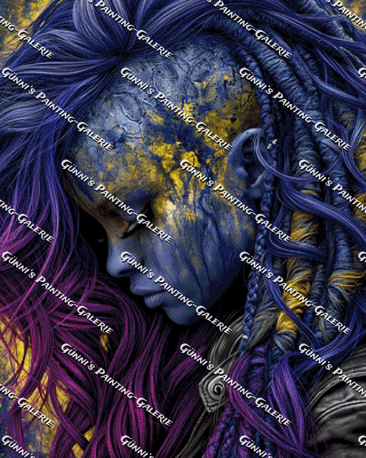 Verborgene Kraft by illumaris KI_Art 80x100 185 Farben
