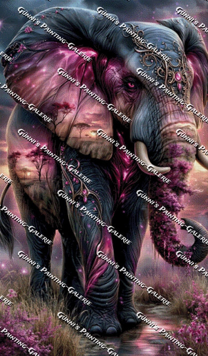 Der Hüter der Savanne by Andy‘s_AI_Art 70x120 215 Farben