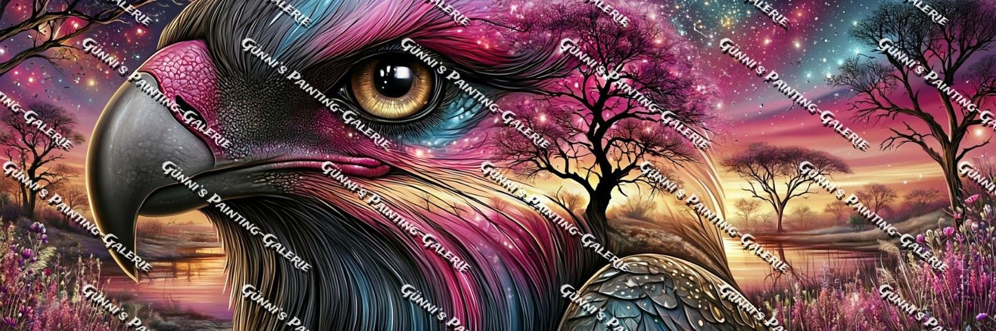 König der goldenen Dämmerung by Andy‘s_AI_Art 150x50 300 Farben