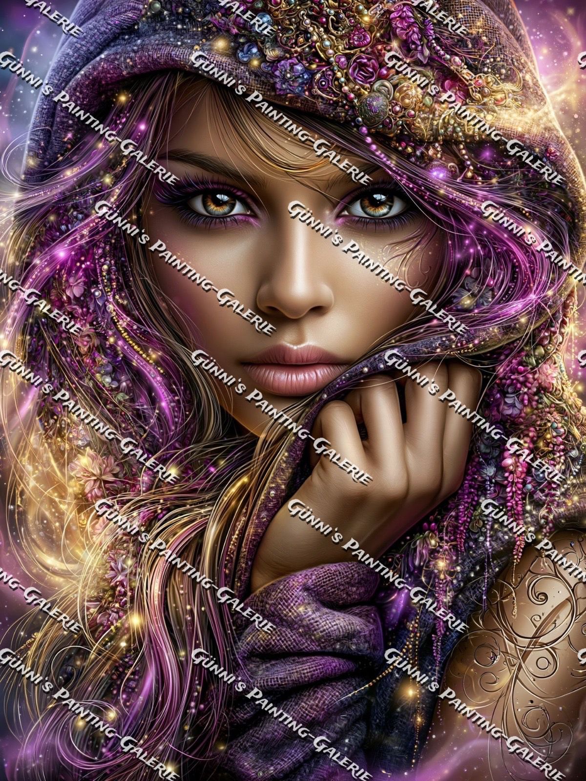 Lichtgeborene der Nacht by Andy‘s_AI_Art 90x120 270 Farben