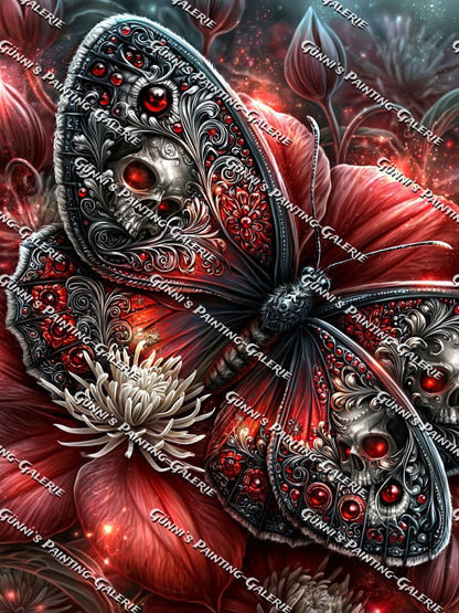 Königin der Dunkelblüten by Sweet_Loco_AI 75x100 235 Farben