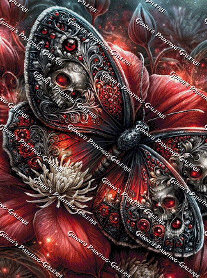 Königin der Dunkelblüten by Sweet_Loco_AI 75x100 235 Farben