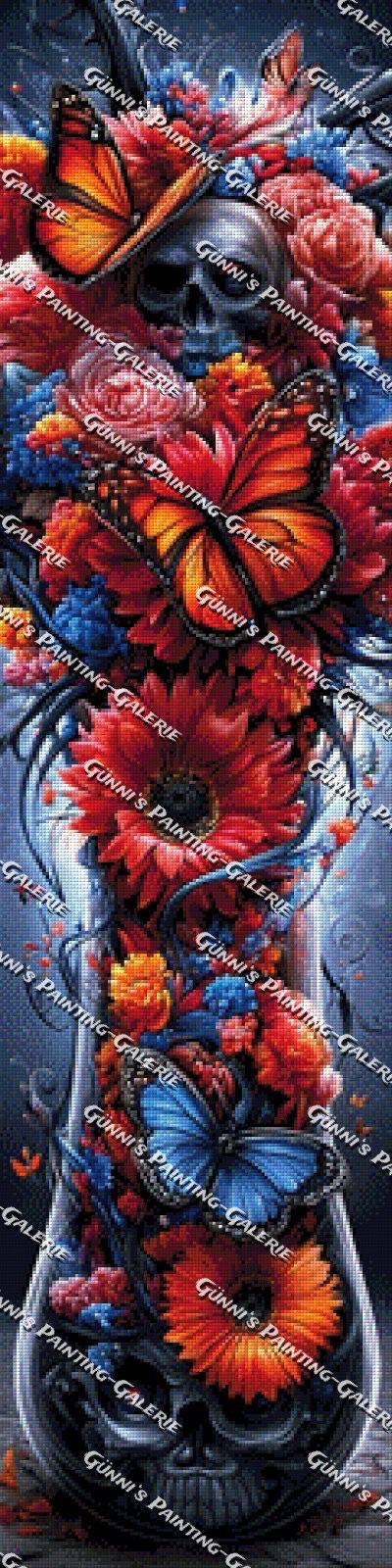Die Unsterbliche Blüte by illumaris KI_Art 30x120 255 Farben