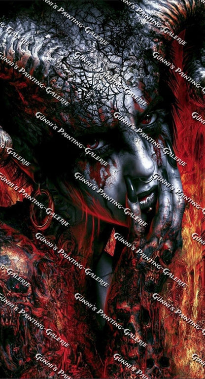 Die Dämonenkönigin by Karla 65x120 180 Farben