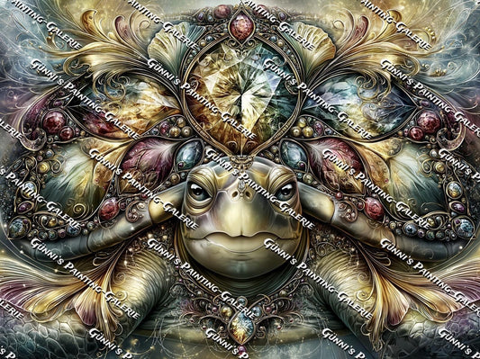 Im Panzer der Sterne by QN 100x75 200 Farben