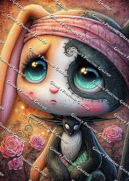 Verlorene Träume by Elly_A.I. 50x70 120 Farben