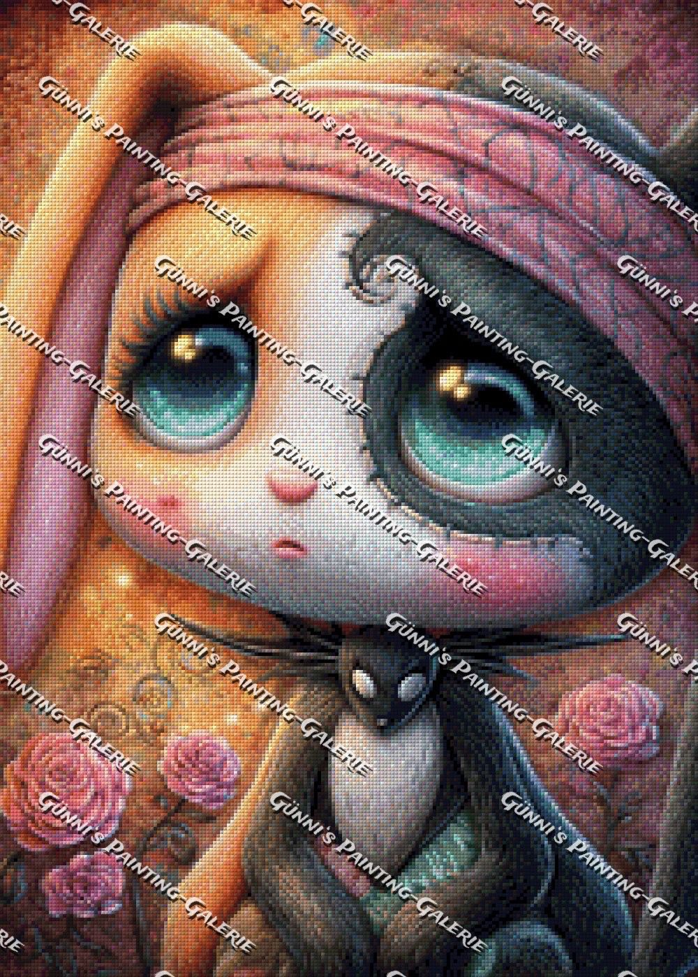 Verlorene Träume by Elly_A.I. 50x70 120 Farben
