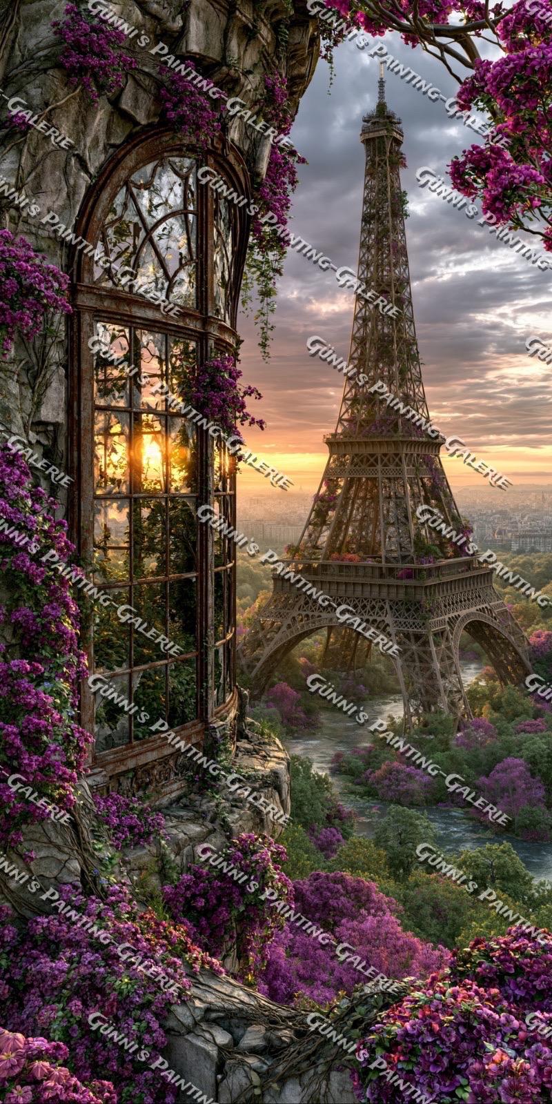 Lost Place - Verwilderte Eleganz II by QN 70x140 275 Farben