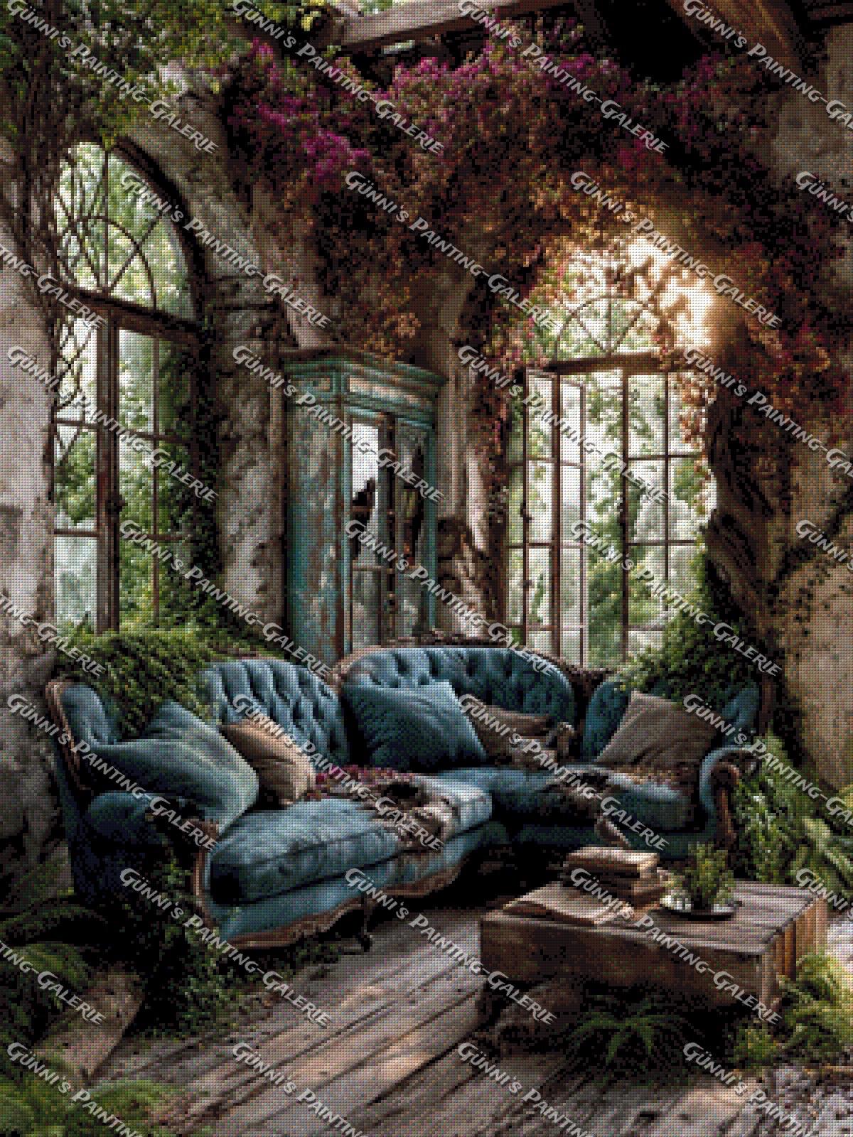 Lost Place - Vergessene Gemütlichkeit by QN 75x100 205 Farben