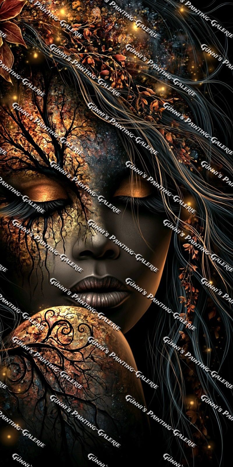 Goldene Schatten by Karla 60x120 145 Farben