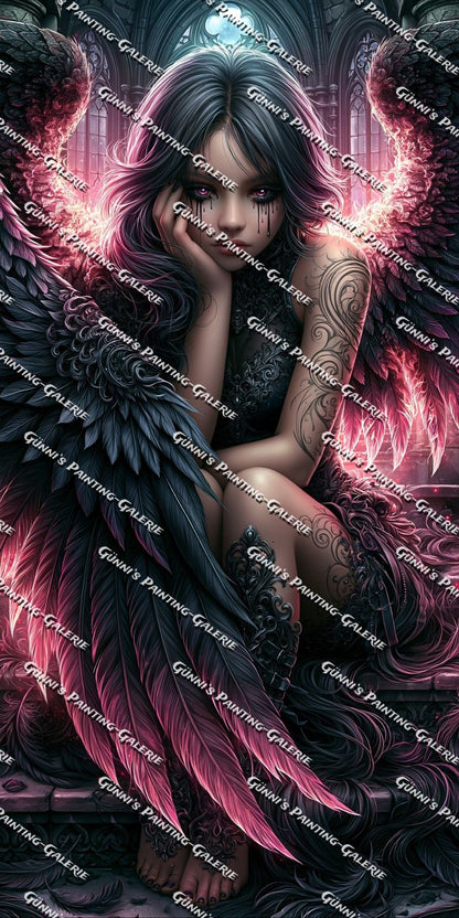 Die Verlorene by Sweet_Loco_AI 65x130 195 Farben